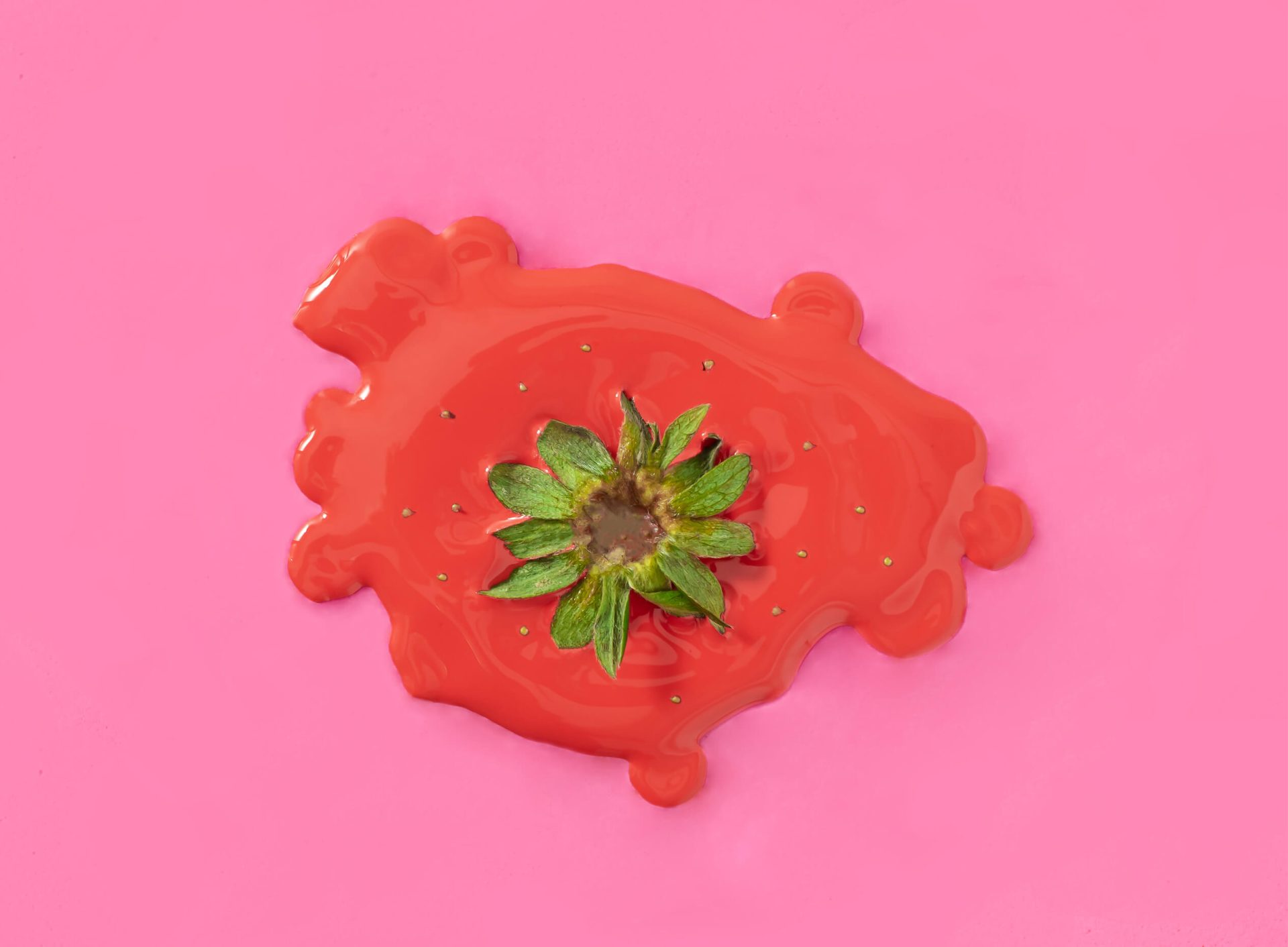 Utiliser les fraises trop mûres