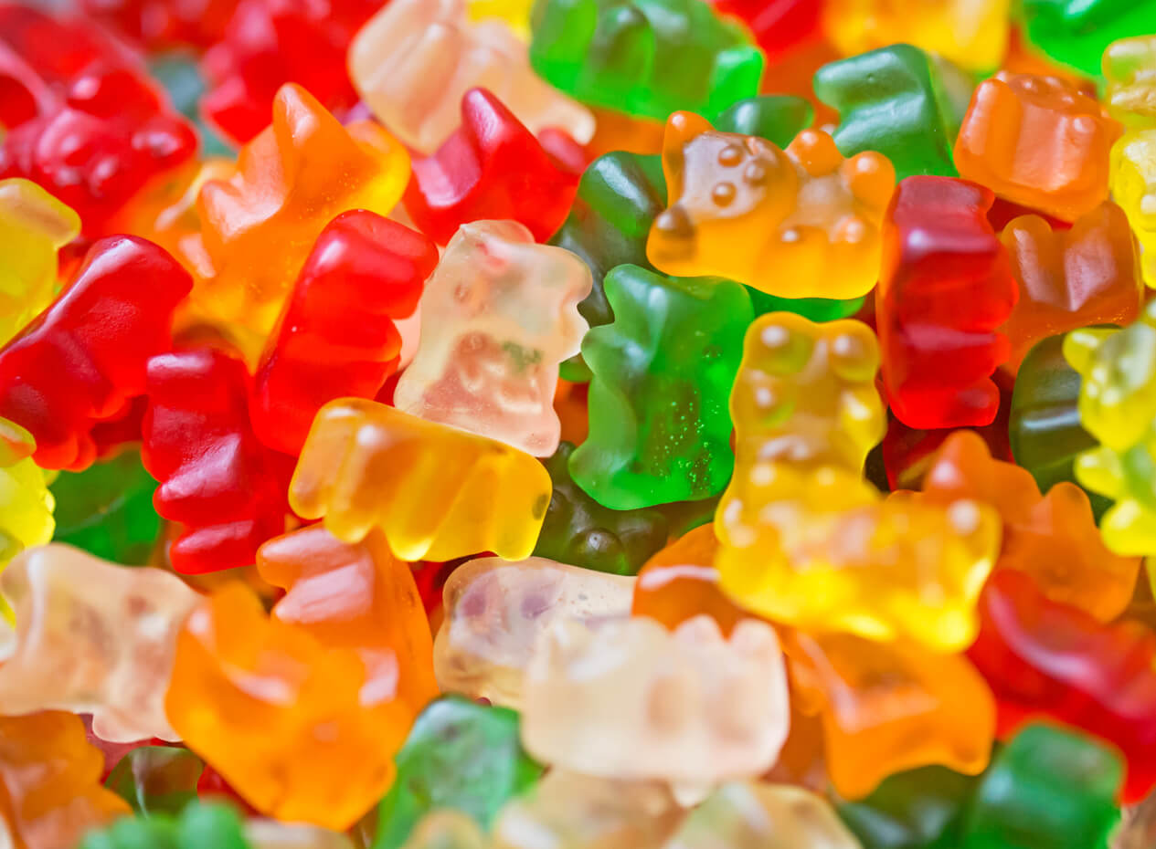 Jujubes et sucres raffinés sur la performance au travail