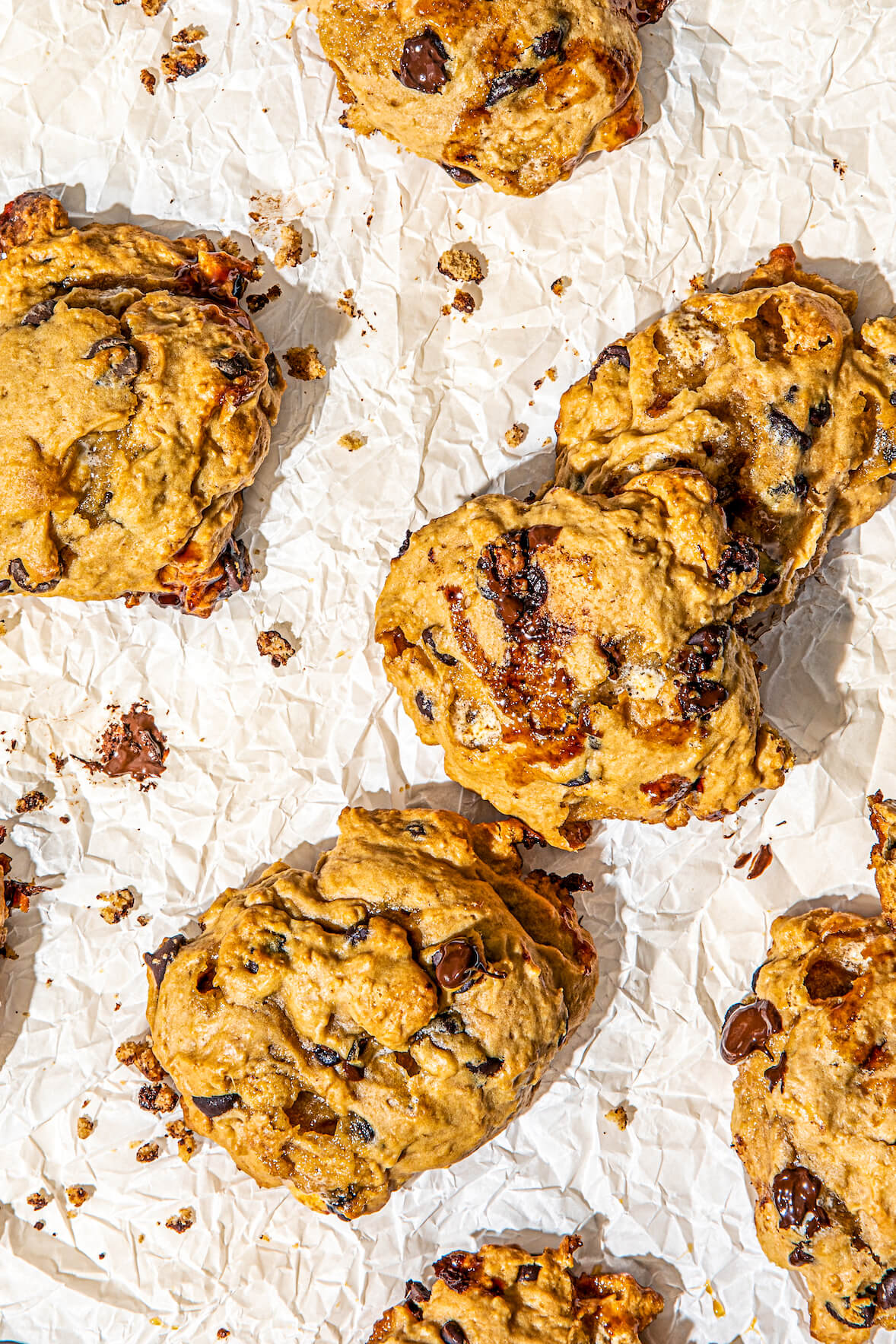 Chocolate Chip and Marshmallow Cookies