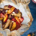 Yogourt aux fruits en papillote