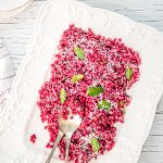 Couscous israélien à la betterave