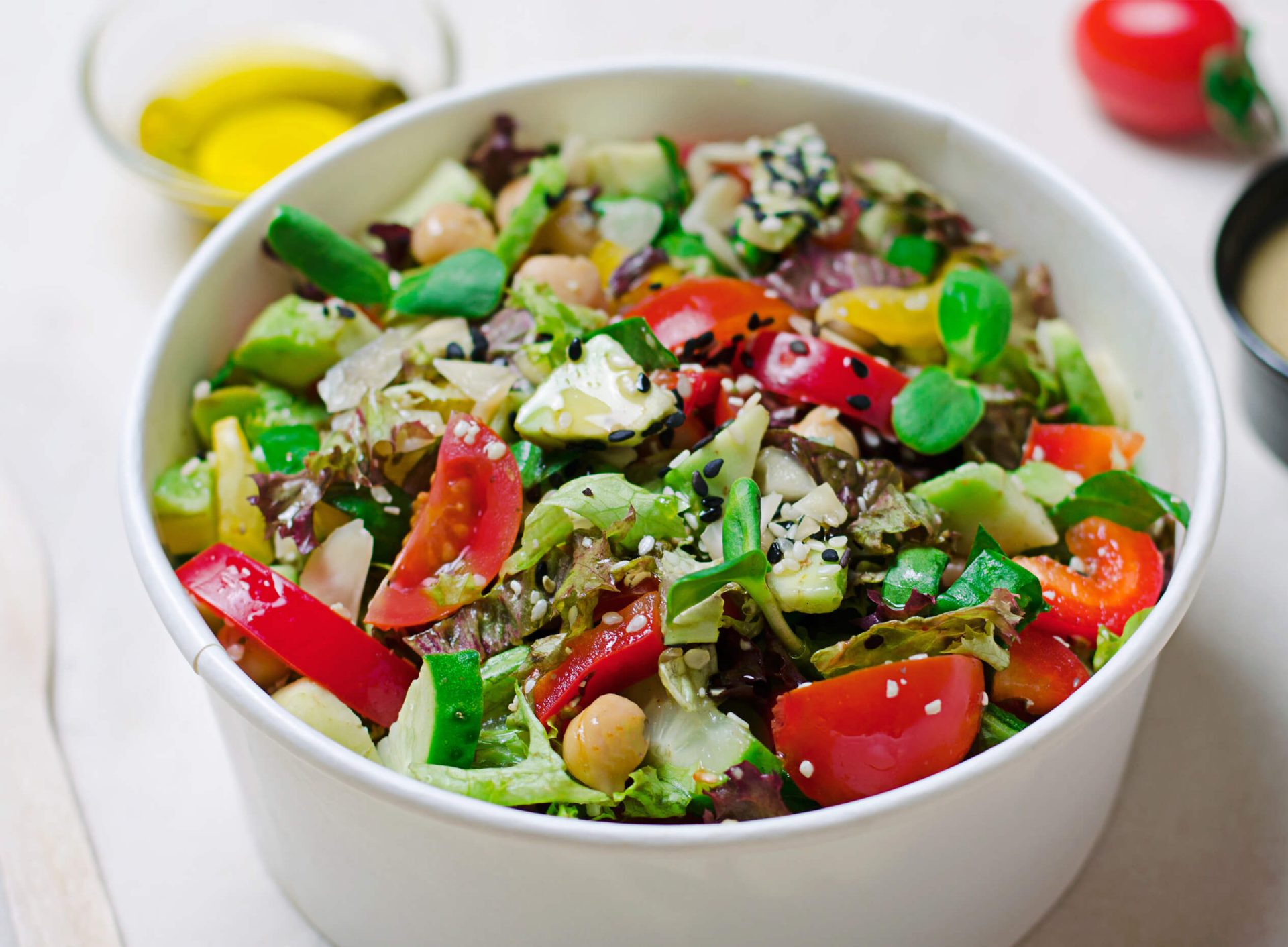 La meilleure salade en pot