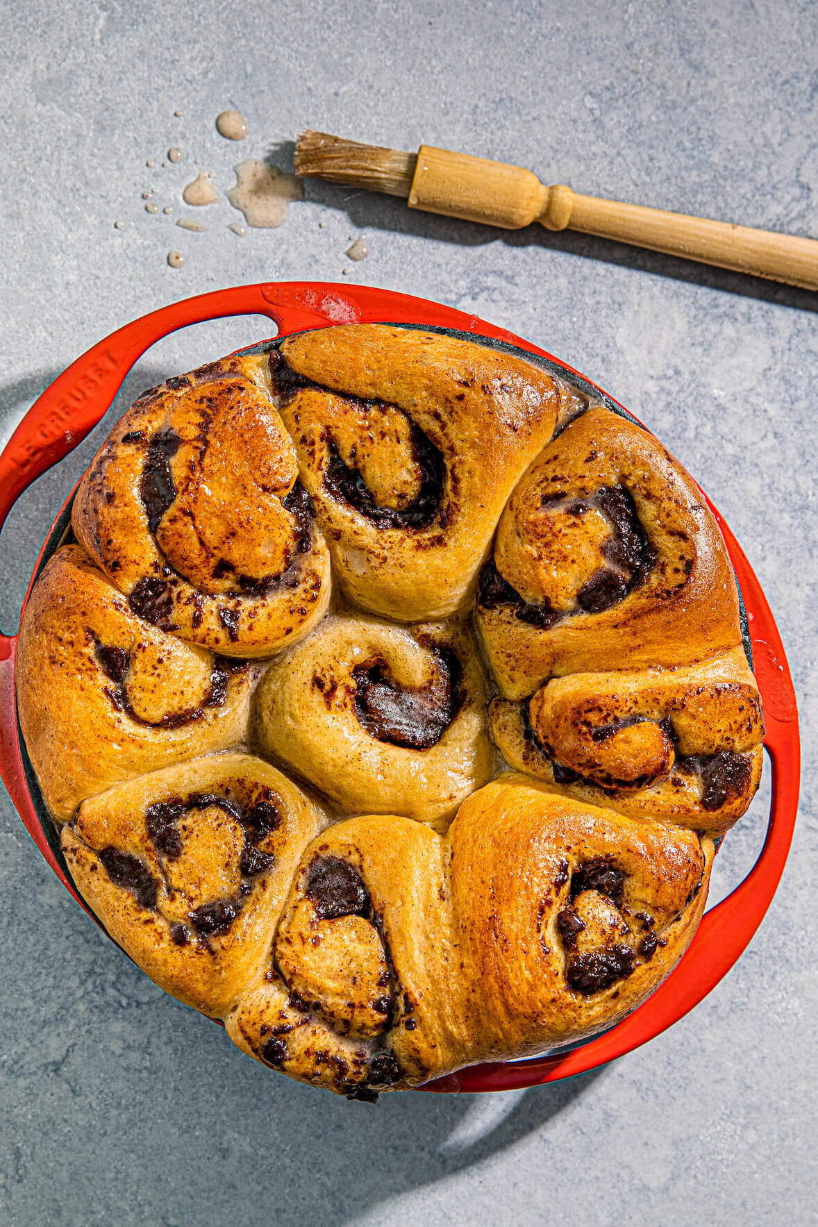 Cinnamon Rolls and Date Puree