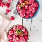 Yogurt Filled Raspberries