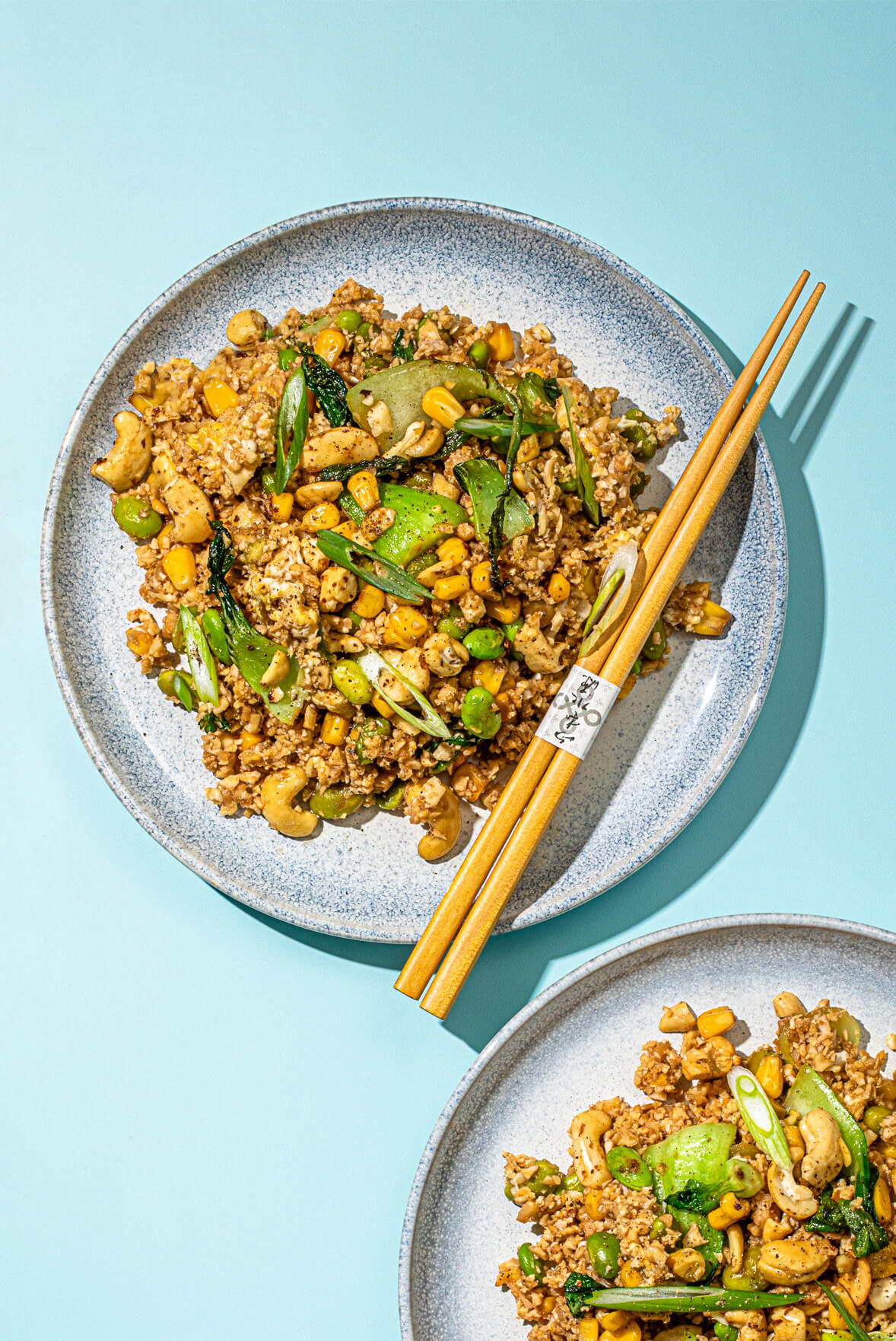 Riz frit de chou-fleur