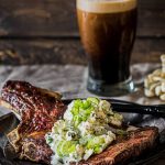 Blue Cheese Sauce and Roasted Cauliflower