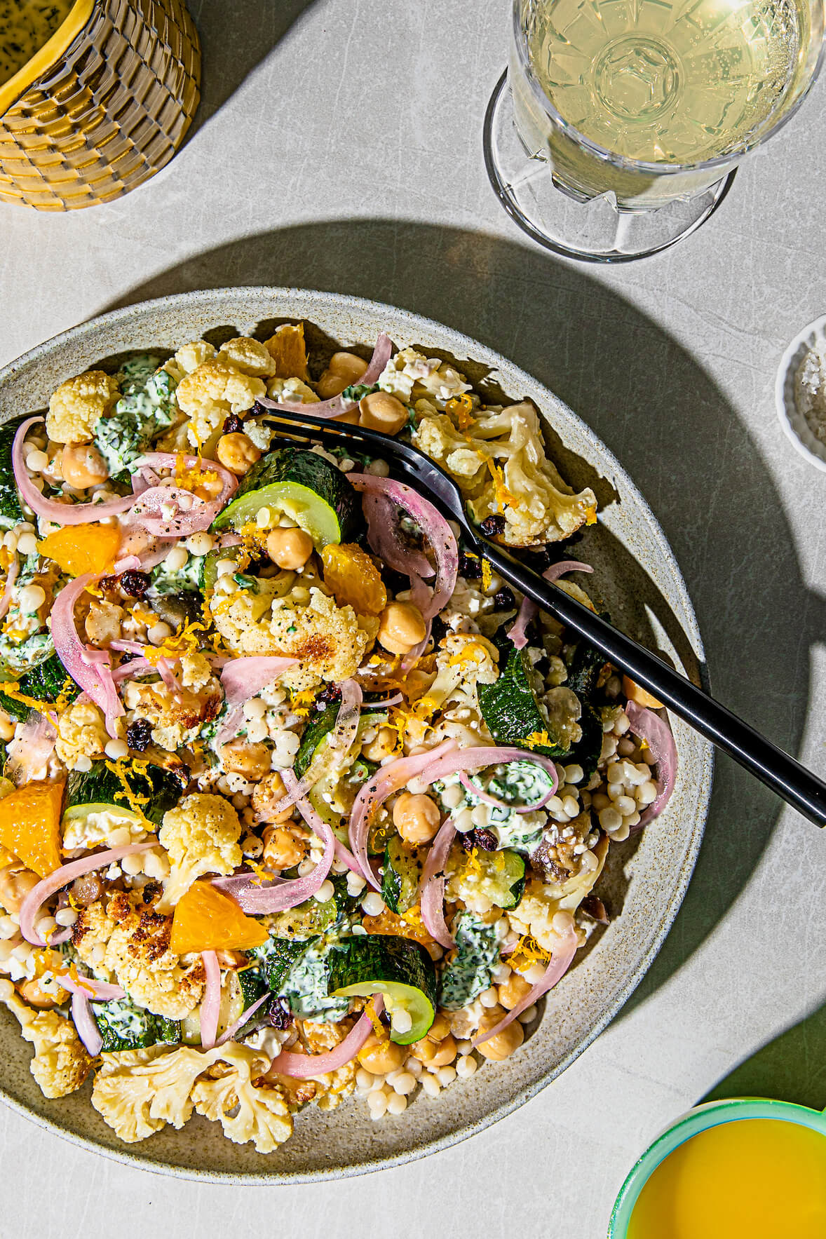Salade de couscous israélien