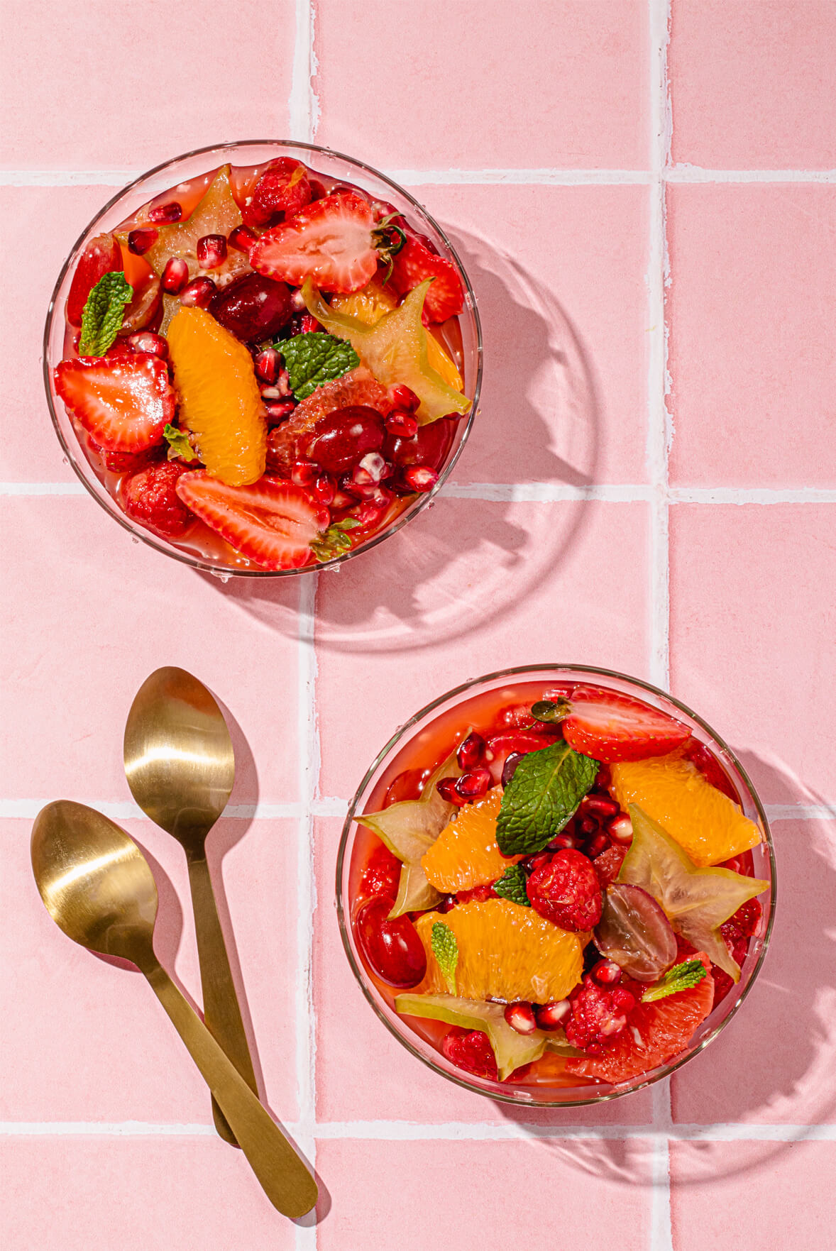 Fruit salad sangria