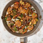 Pommes de terre tapées (smashed potatoes)