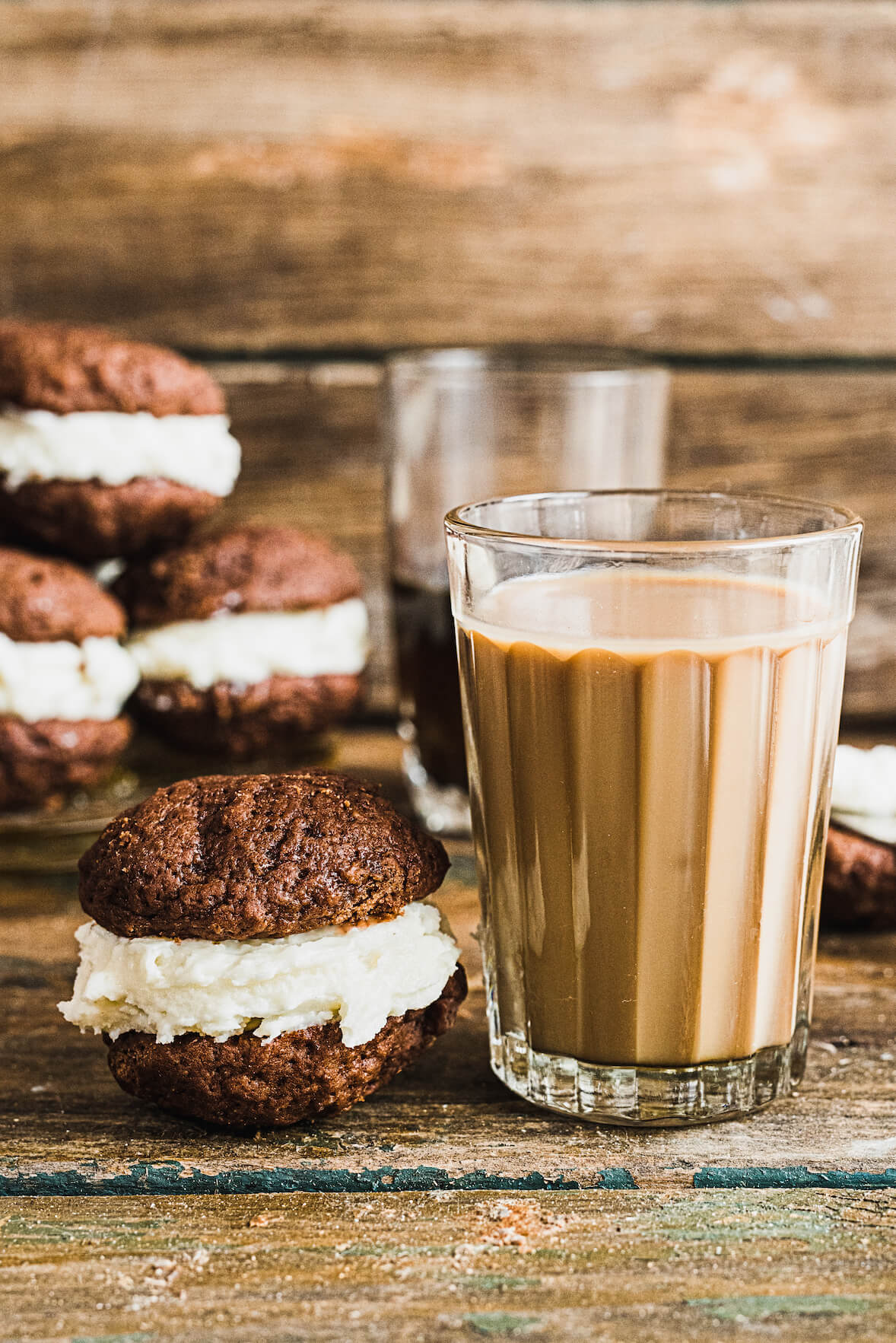 Whoopie Pie au chocolat et à la bière noire