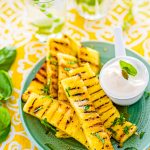 Ananas grillés au sirop d’érable