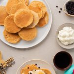 Mini-pancakes sur le pouce