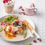 Pink Eggs Benedict