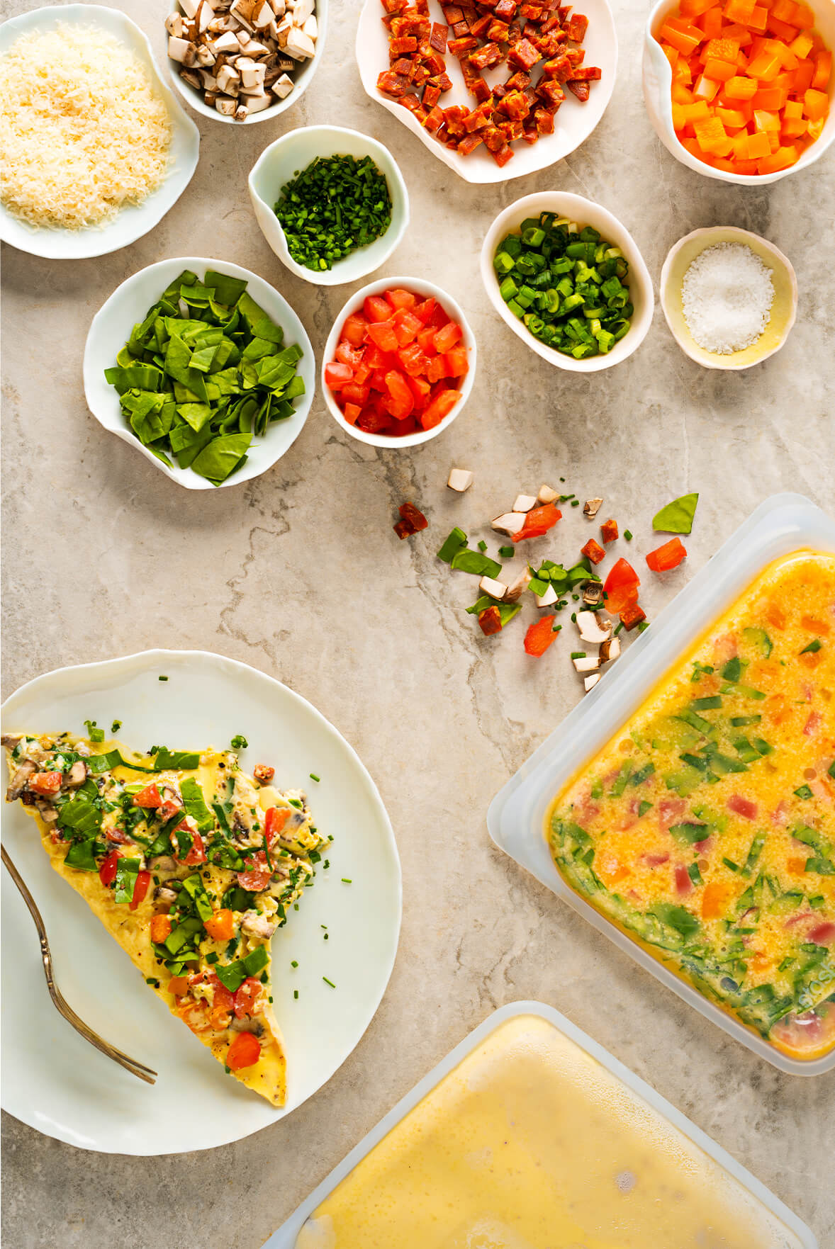 Omelette bar