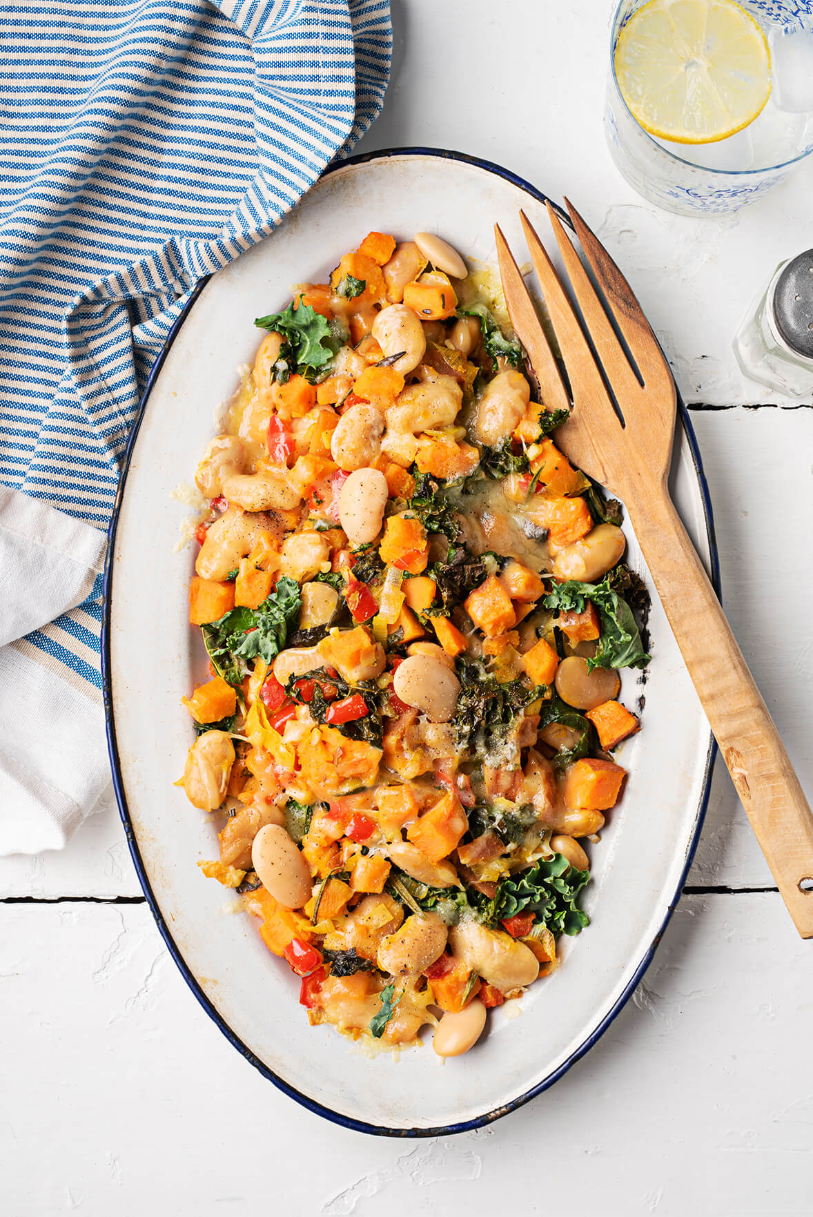 Casserole de légumes aux haricots blancs