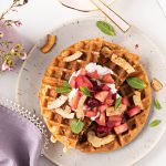 Gaufres sucrées à la farine de quinoa