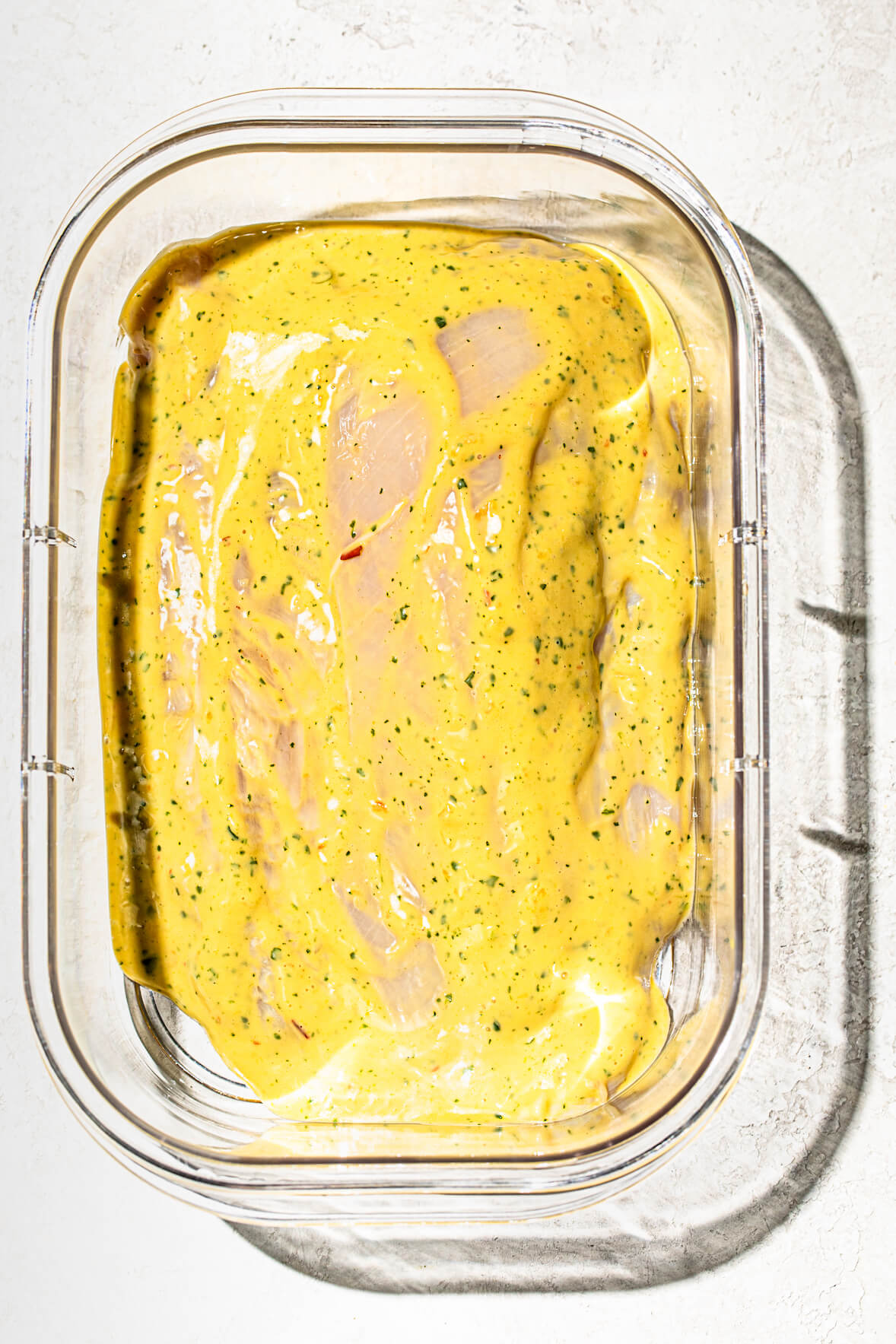 Tropical chicken marinade