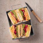 Sandwich santé au saumon