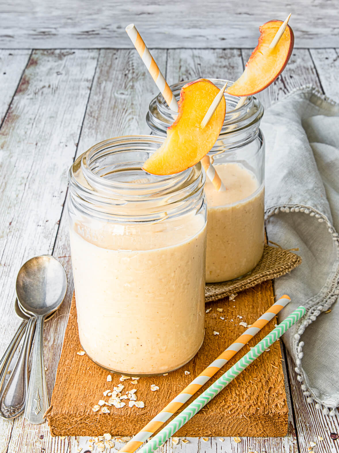 peach smoothie