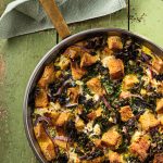 Goat Cheese Strata