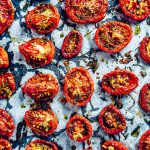 Tomates séchées au four