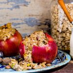 Gruau dans une pomme