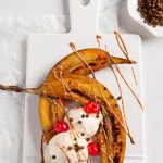 High Protein Banana Split