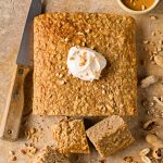 Oven Baked Peanut Oatmeal Squares