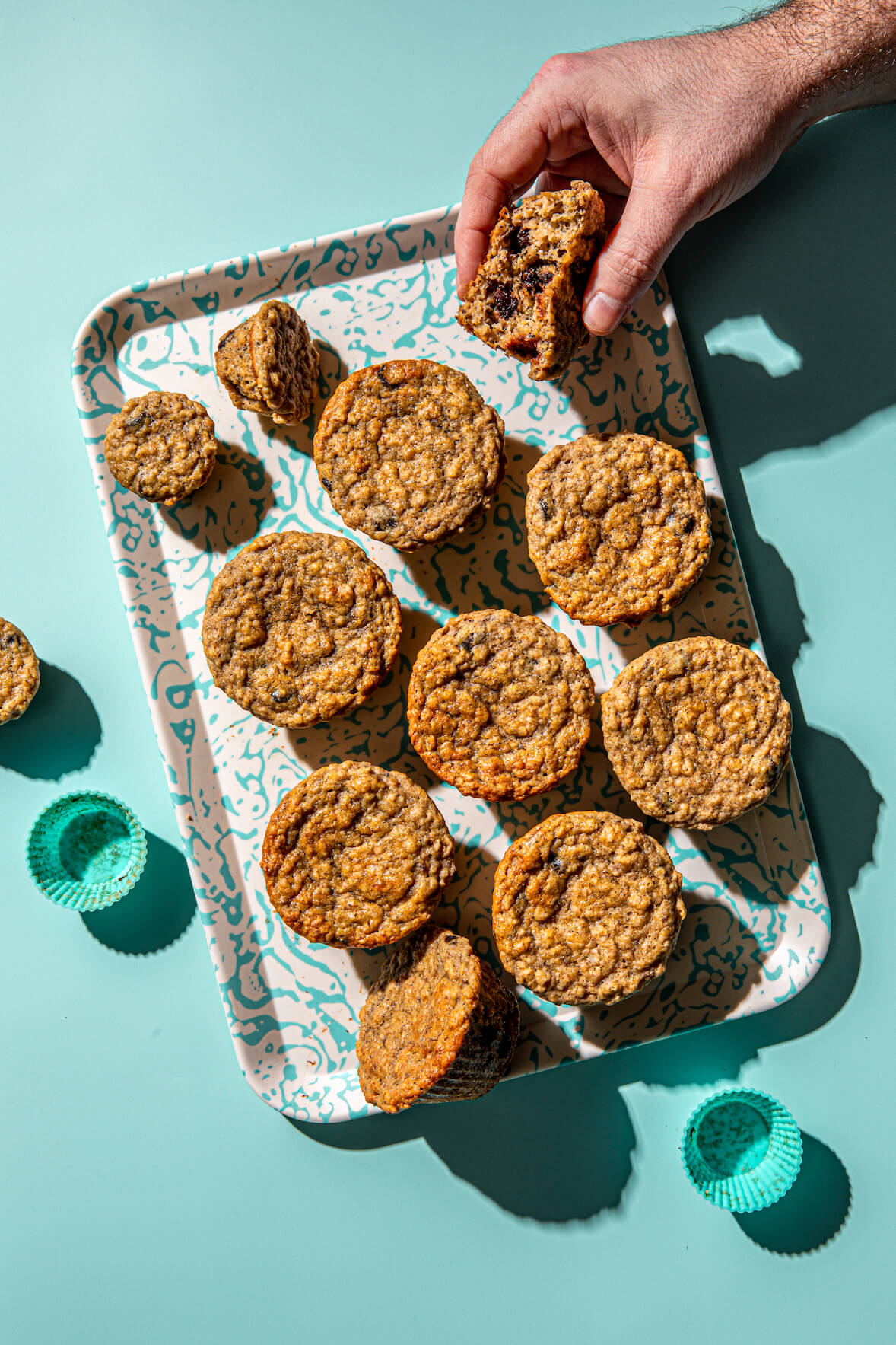 Banana and chocolate muffins