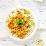 Shrimp, Mango & Coconut Pilaf
