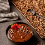 Protein Muesli and Chocolate Smoothie Bowl