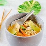 Soupe thaïe au poulet