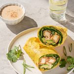 Wraps au tofu croustillant
