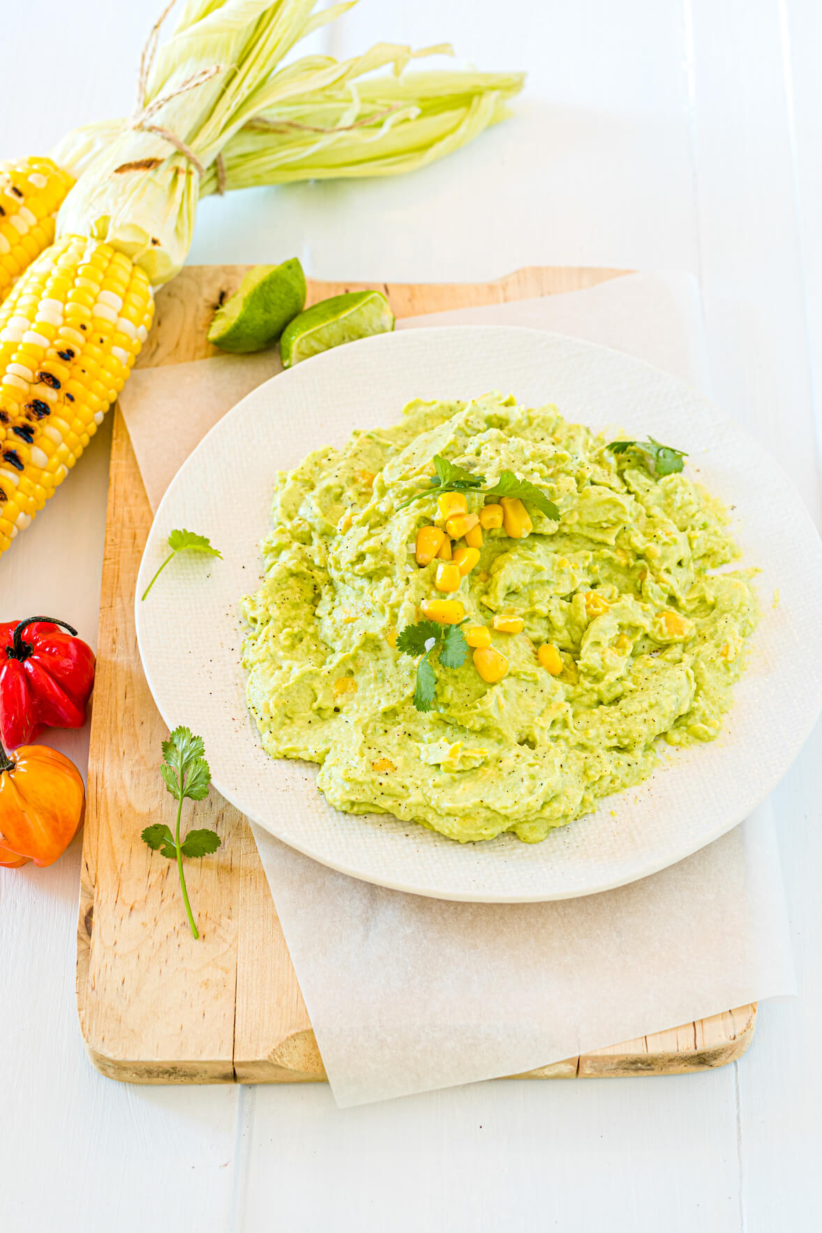 corn guacamole