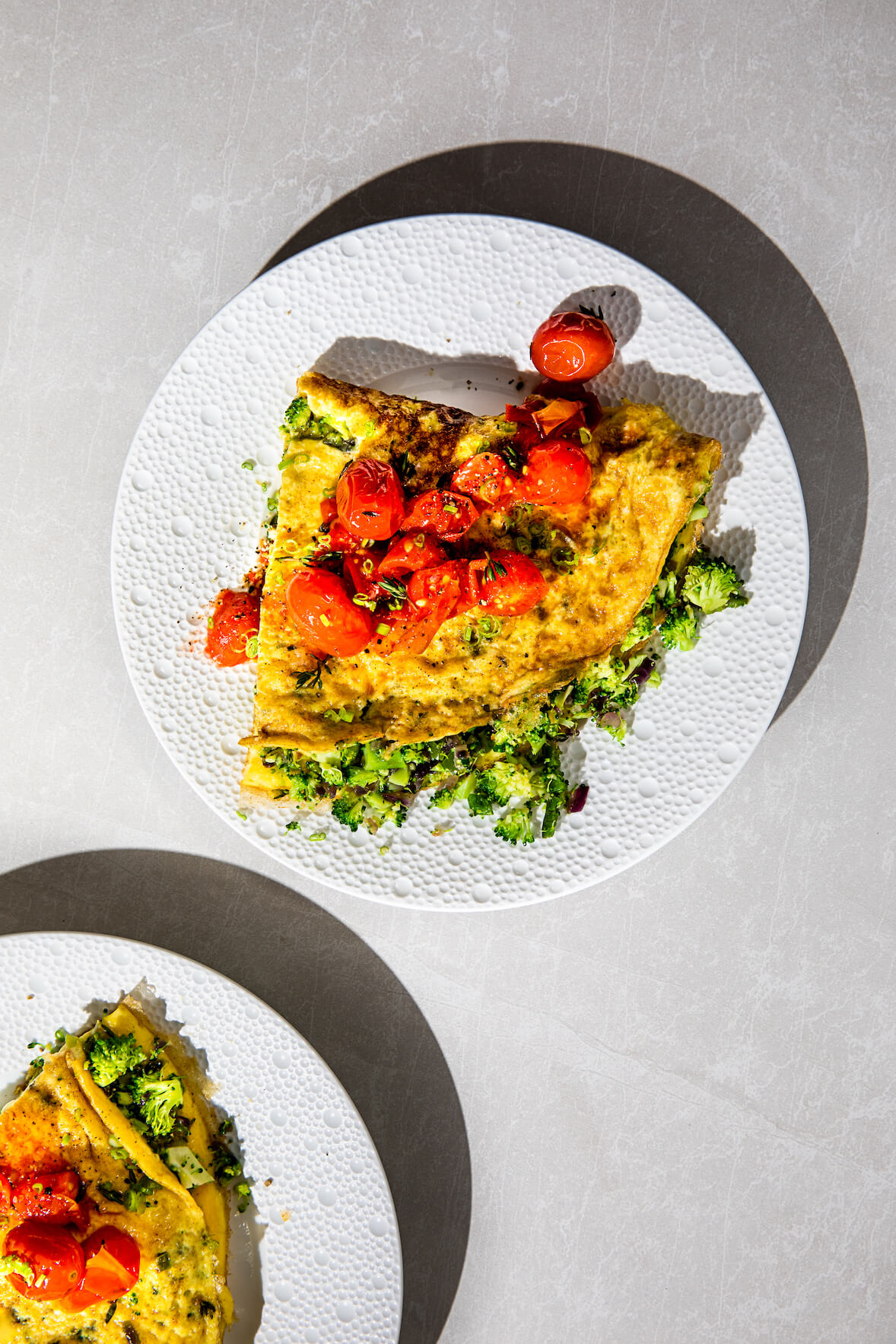 Omelette aux légumes