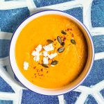 Acorn Squash and Sweet Potato Soup