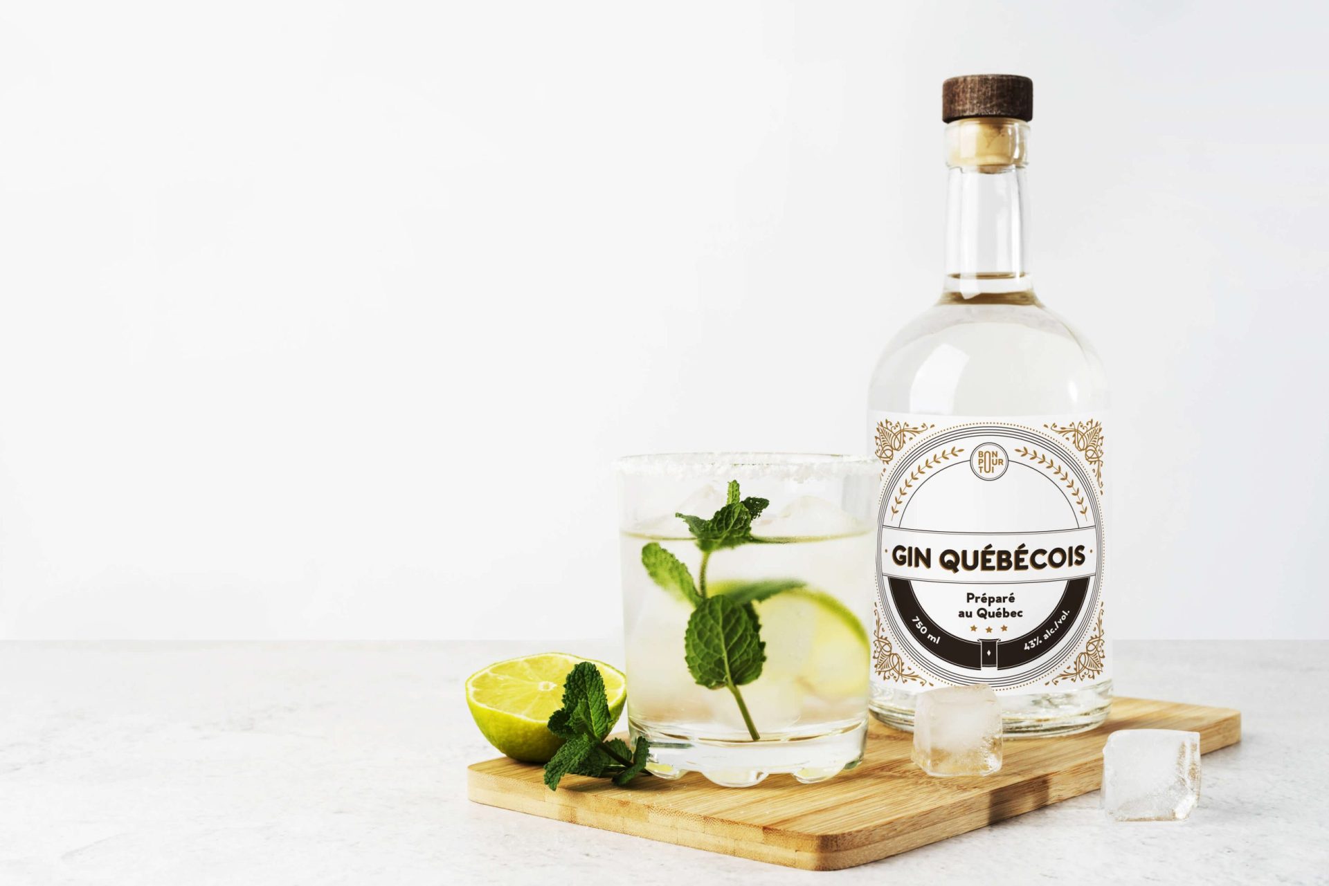 Gins du Québec à offrir
