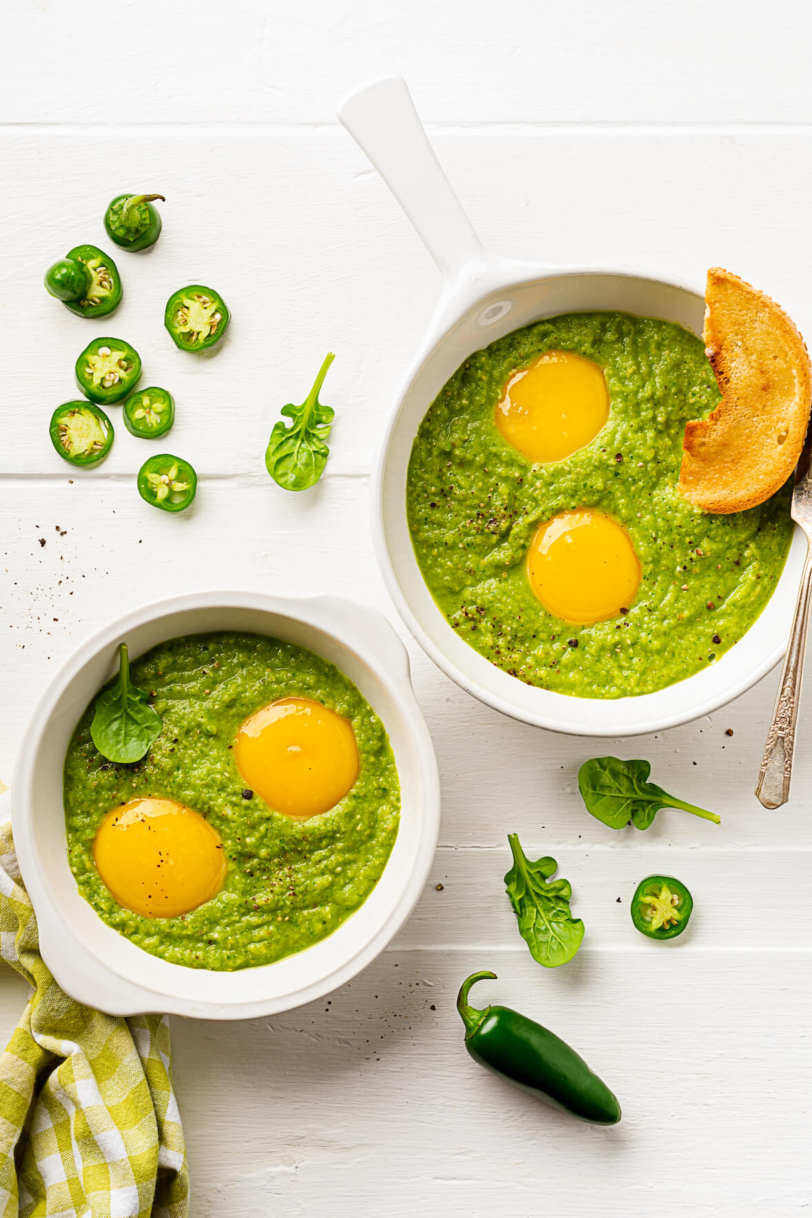 Shakshuka verte