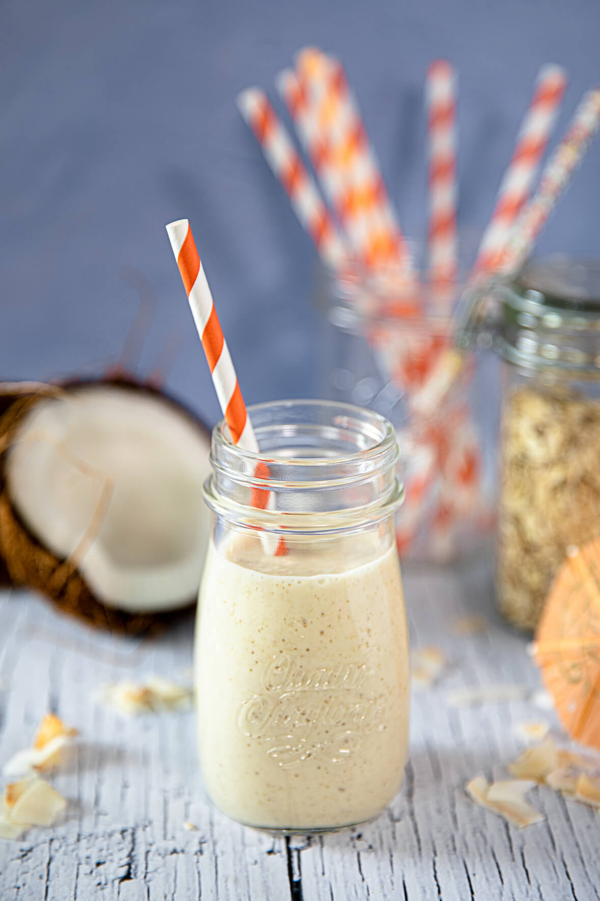 Piña colada smoothie