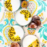 Panna cotta au fruit de la passion