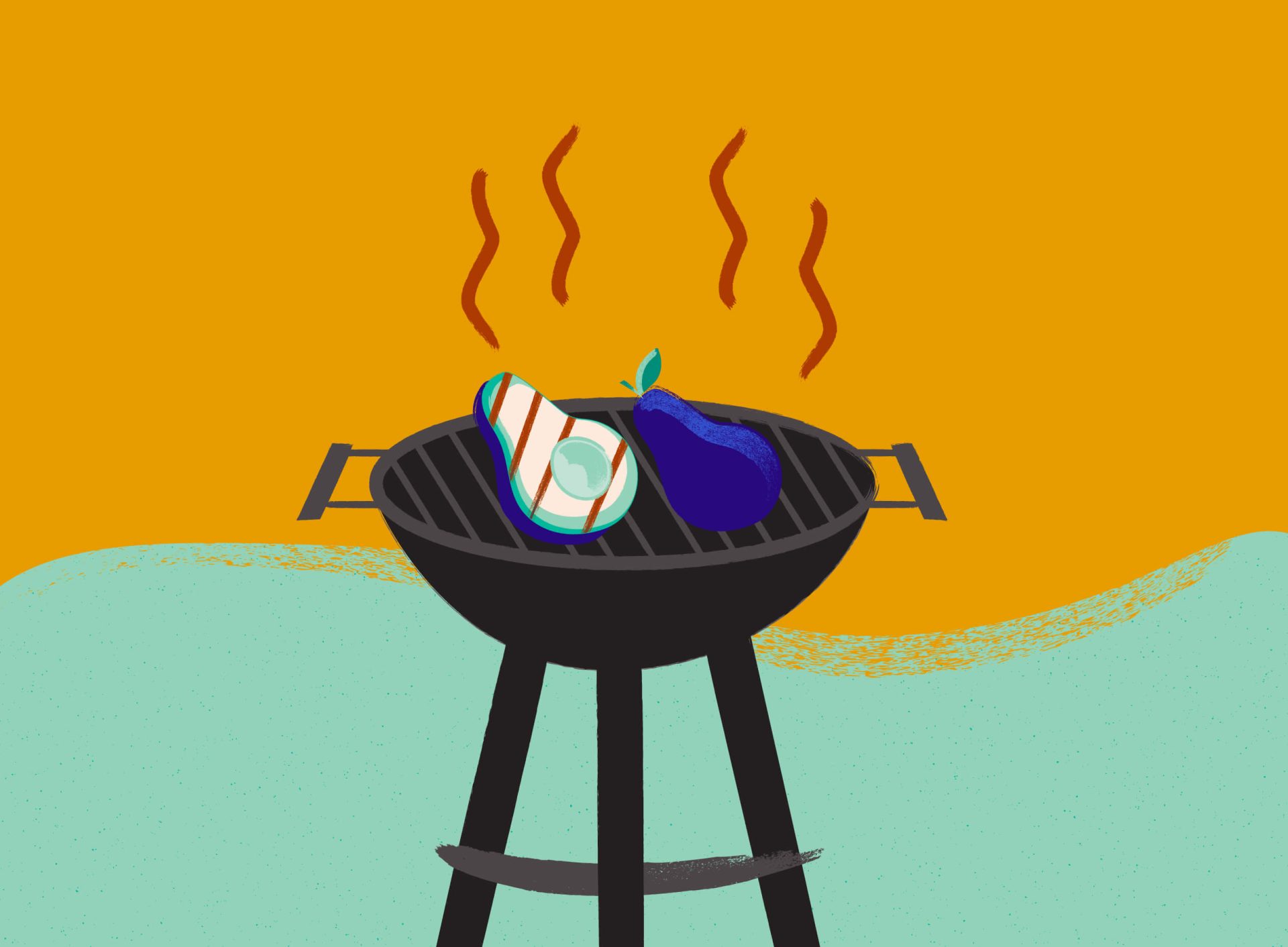 5 légumes à cuire sur le BBQ