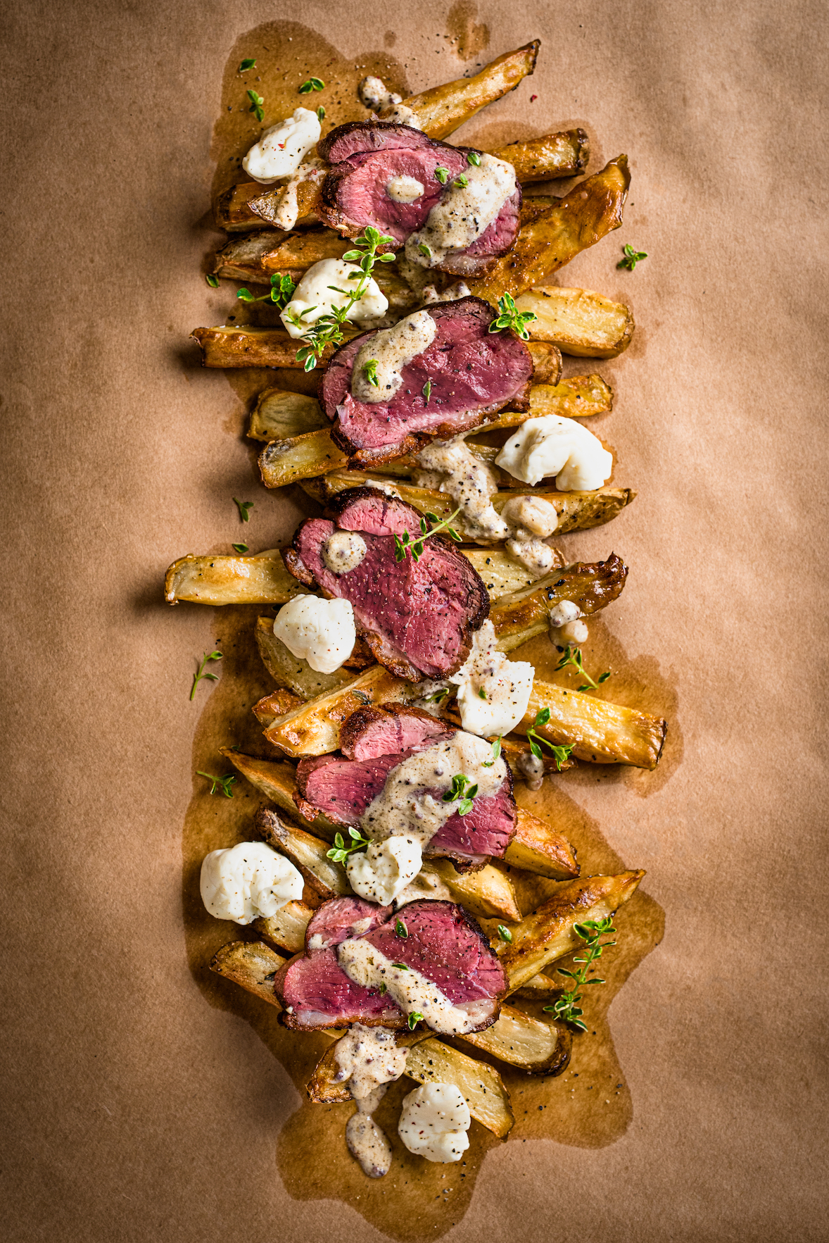 Poutine au magret de canard