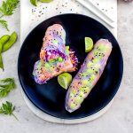 Smoked Salmon Spring Rolls