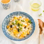 Salade de couscous et chou-fleur d’inspiration marocaine