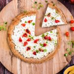 Pizza ricotta et poivrons