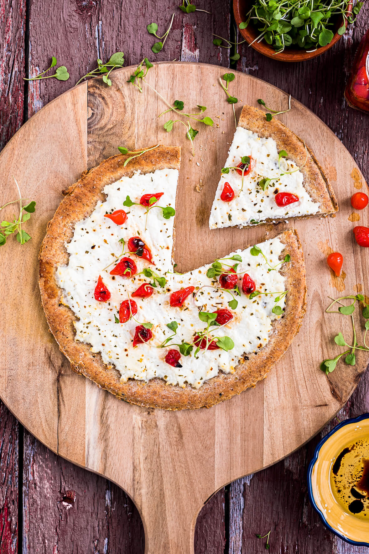 Pizza ricotta