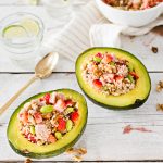Avocado, Tuna & Strawberry Quinoa Salad