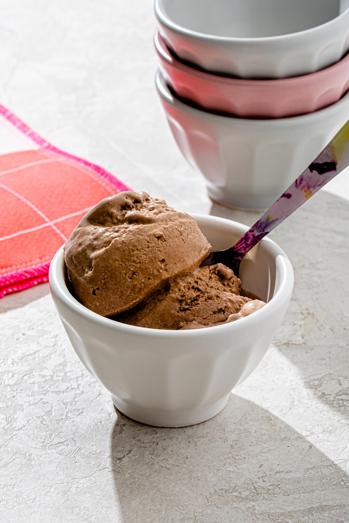 Crème glacée maison protéinée