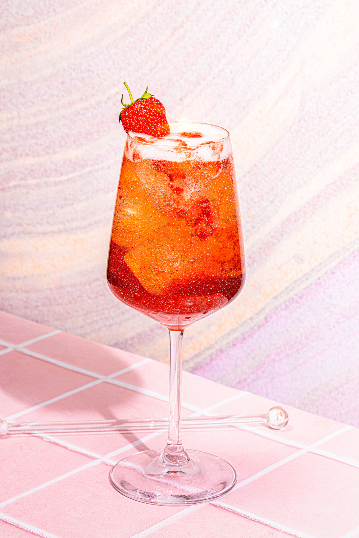 Spritz aux fraises