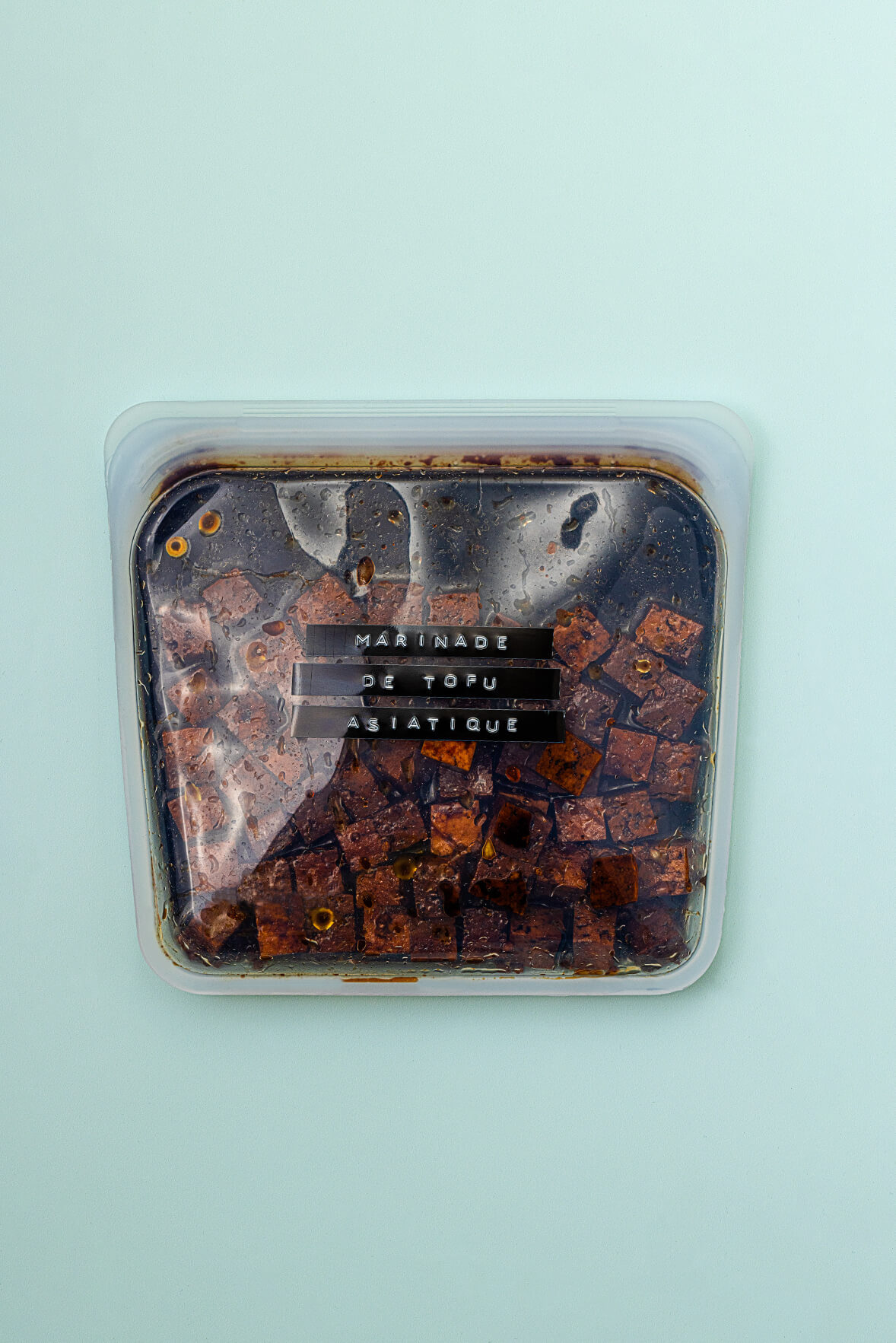 Meilleure recette de marinade pour le tofu à l'asiatique avec huile de sésame et sauce soya